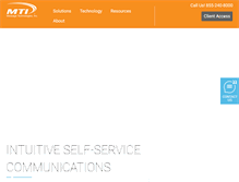 Tablet Screenshot of blog.messagetech.com